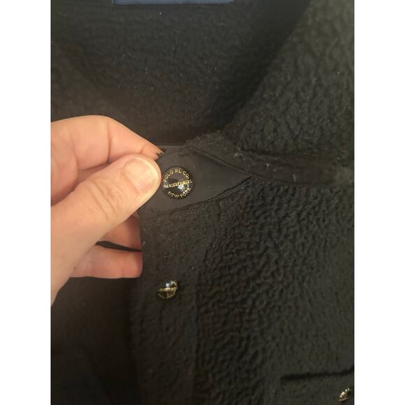 Polo by Ralph Lauren Vintage Curly Fleece Snap Jacket Size Large - Picture 3 of 4